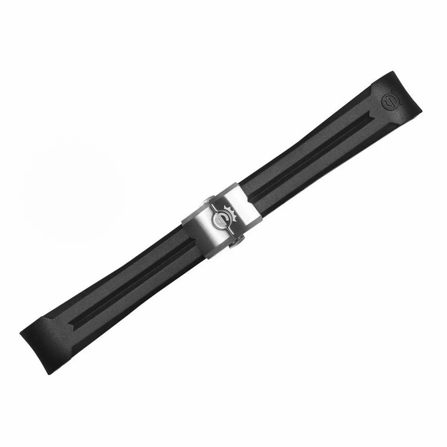 Gummistrop Ny 20X16 Mm Til Ocean 39 Med Spaende Stal*Steinhart Watches Discount
