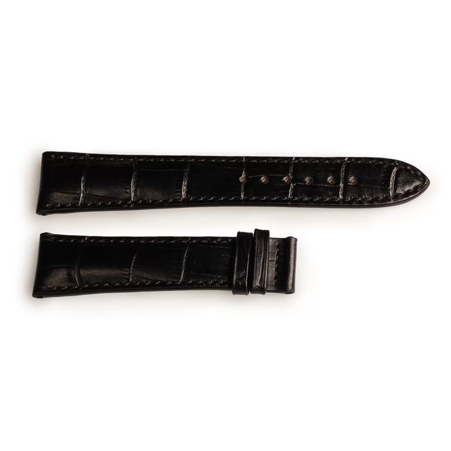 Laederrem Sort Marine 38 Storrelse M*Steinhart Watches New