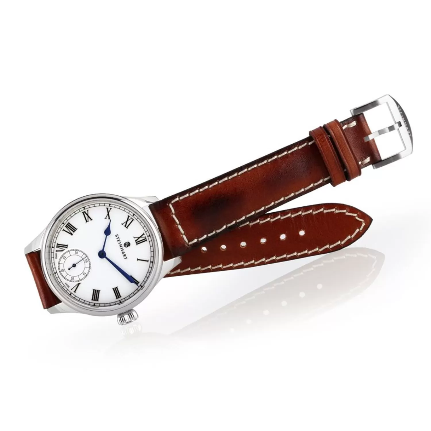 Marine Chronometer 42 White Roman*Steinhart Watches Sale