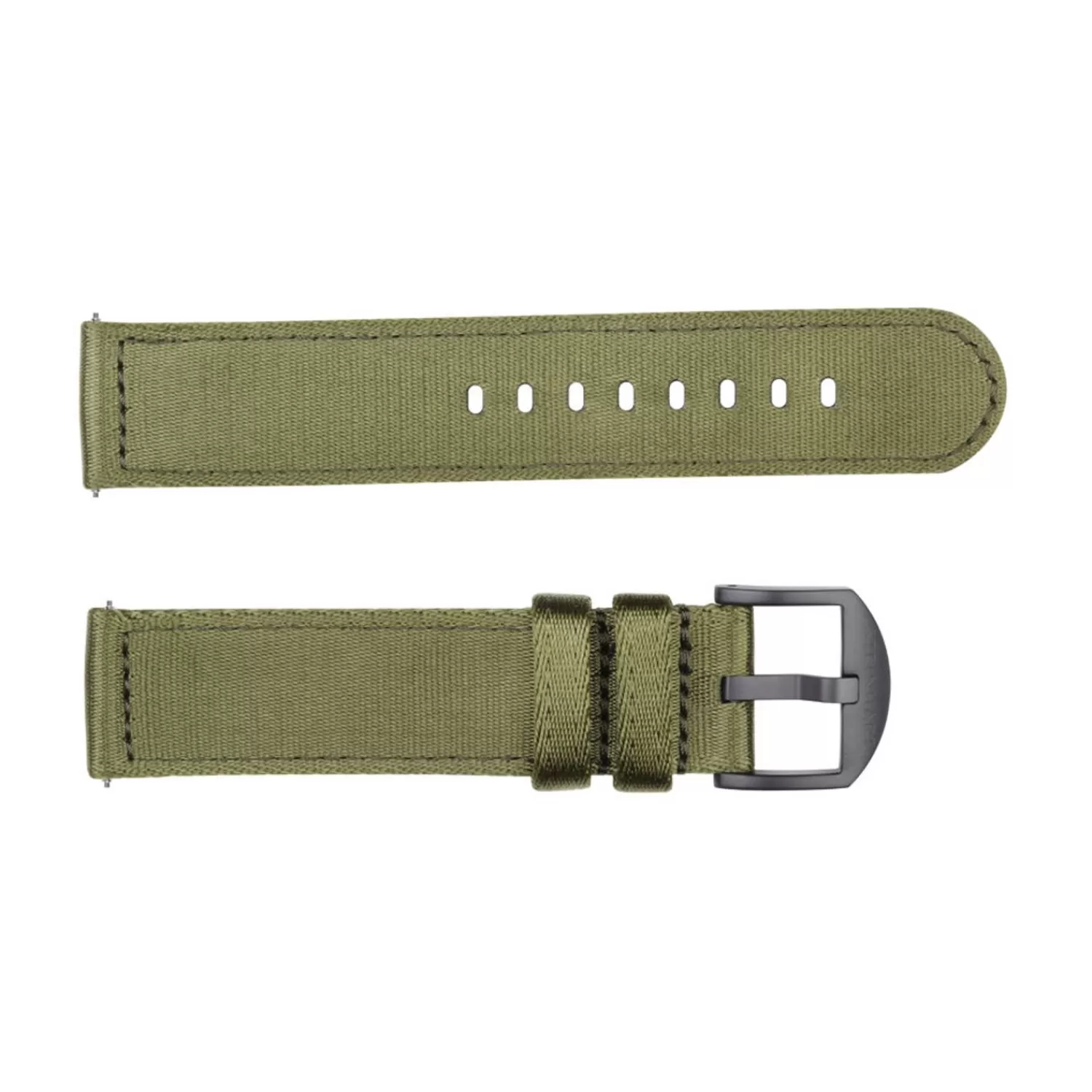 Nato-Strop 20 Mm Gron Med Oem Dlc Storrelse S*Steinhart Watches Outlet