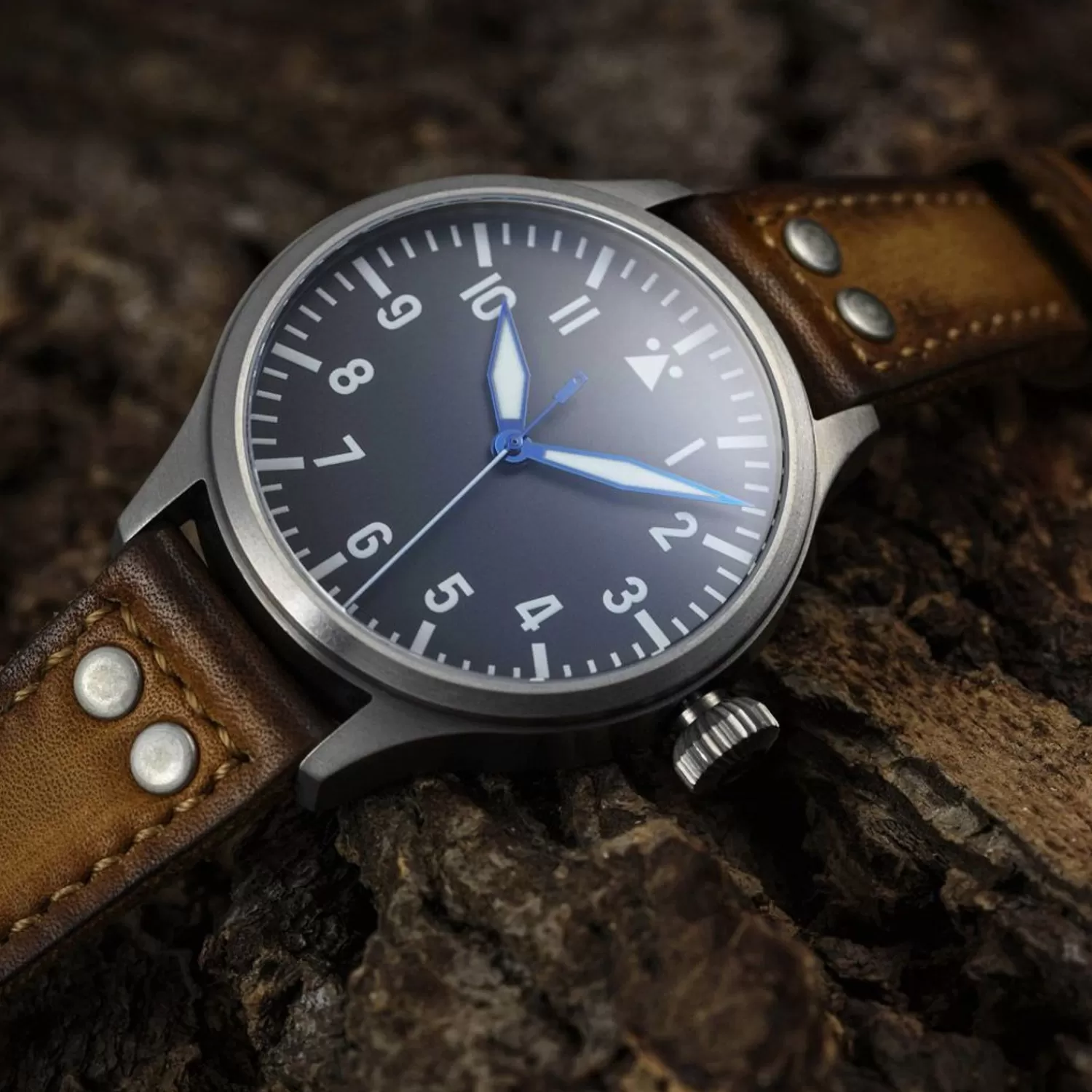 Nav B-Uhr 47 Titan A-Type Central Anden*Steinhart Watches Cheap