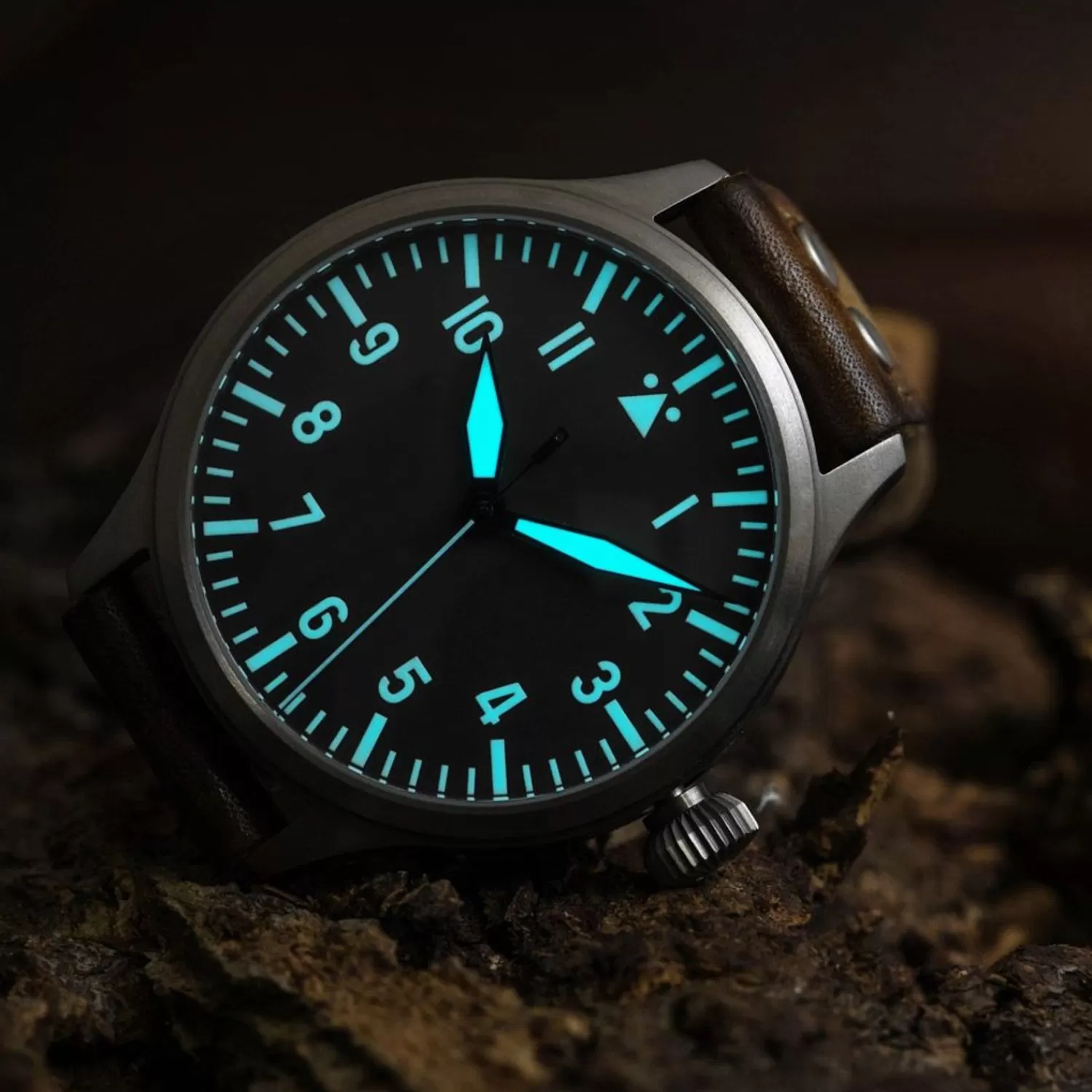 Nav B-Uhr 47 Titan A-Type Central Anden*Steinhart Watches Cheap