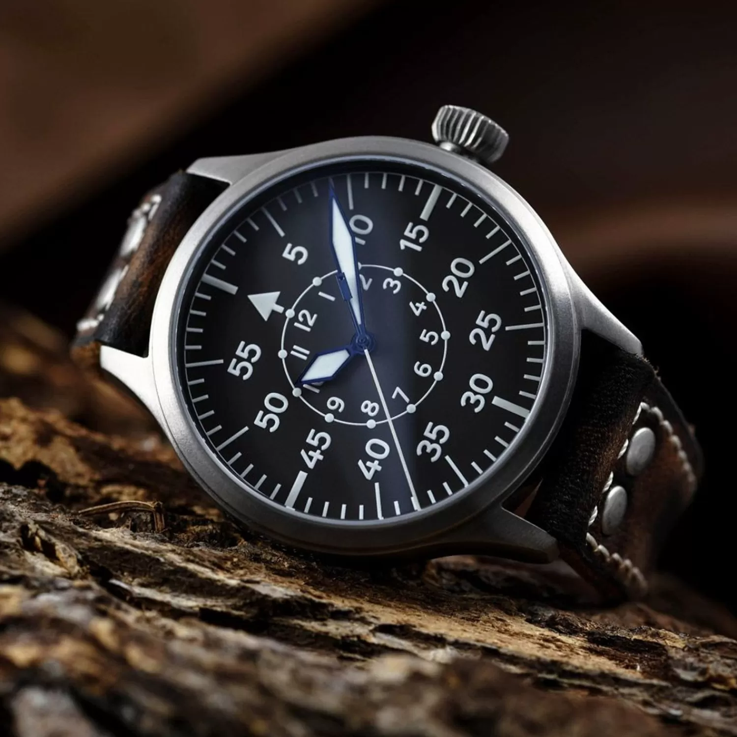 Nav B-Uhr 47 Titan B-Type Central Anden*Steinhart Watches Store