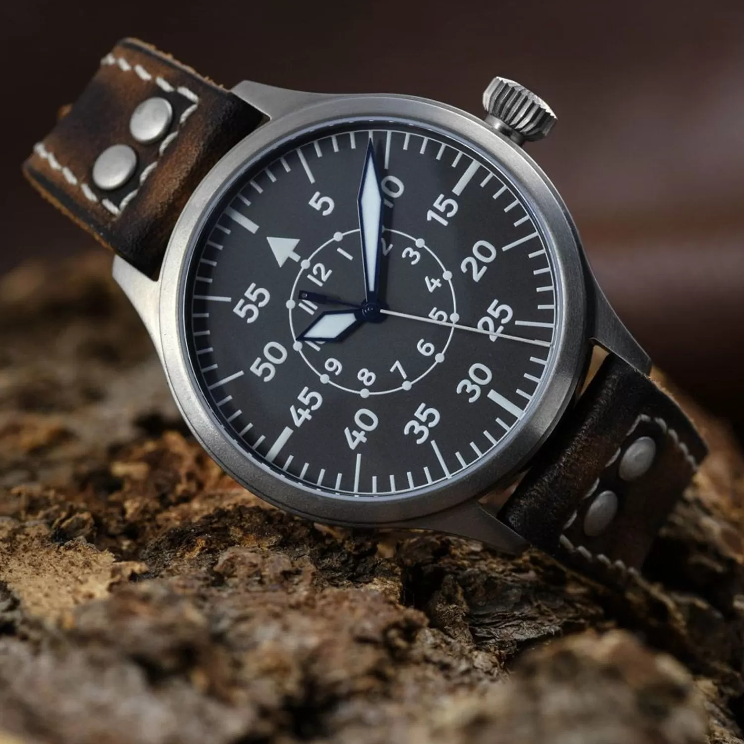 Nav B-Uhr 47 Titan B-Type Central Anden*Steinhart Watches Store