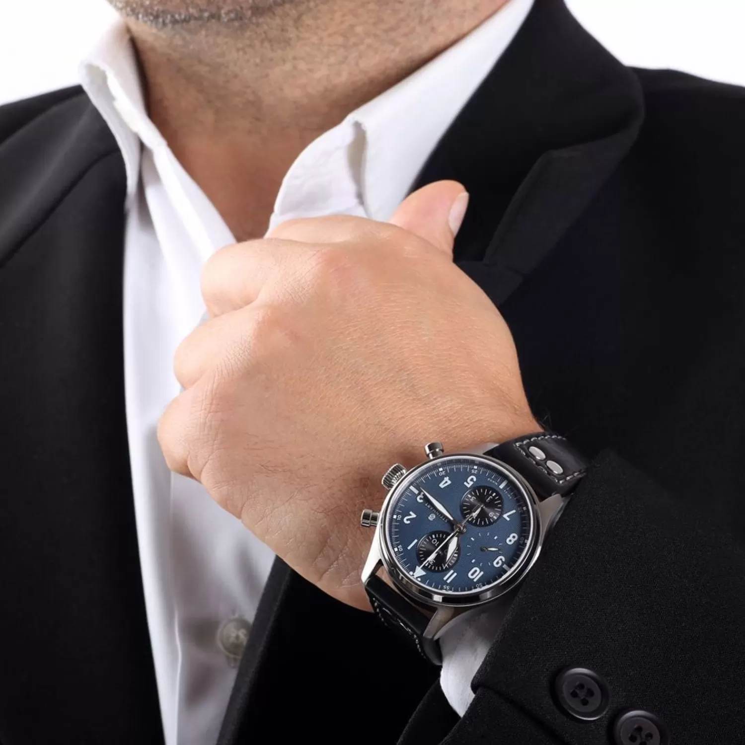 Nav.B-Chrono 42 Classic A-Type Bla*Steinhart Watches Outlet