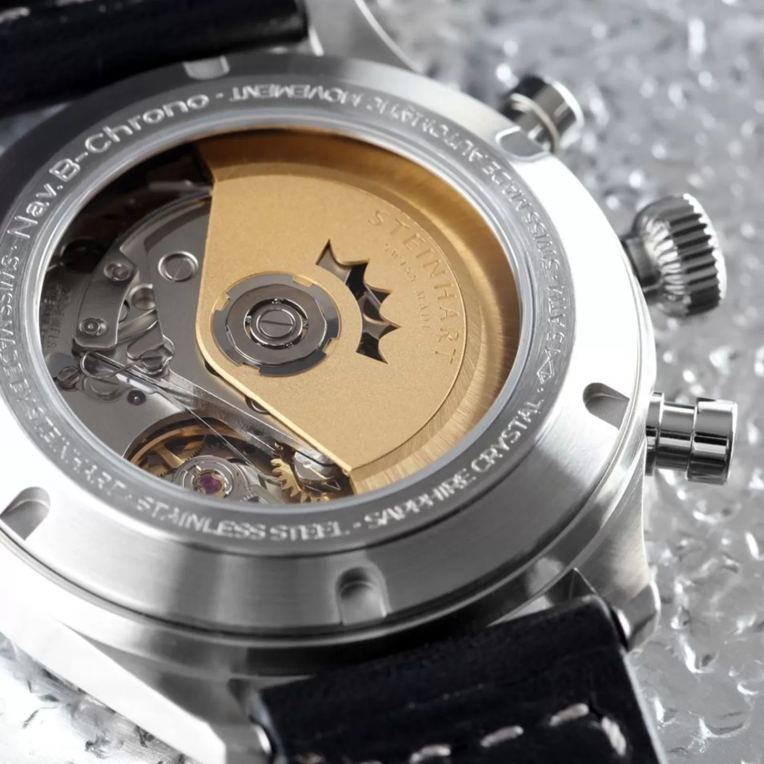 Nav.B-Chrono 42 Classic A-Type Bla*Steinhart Watches Outlet