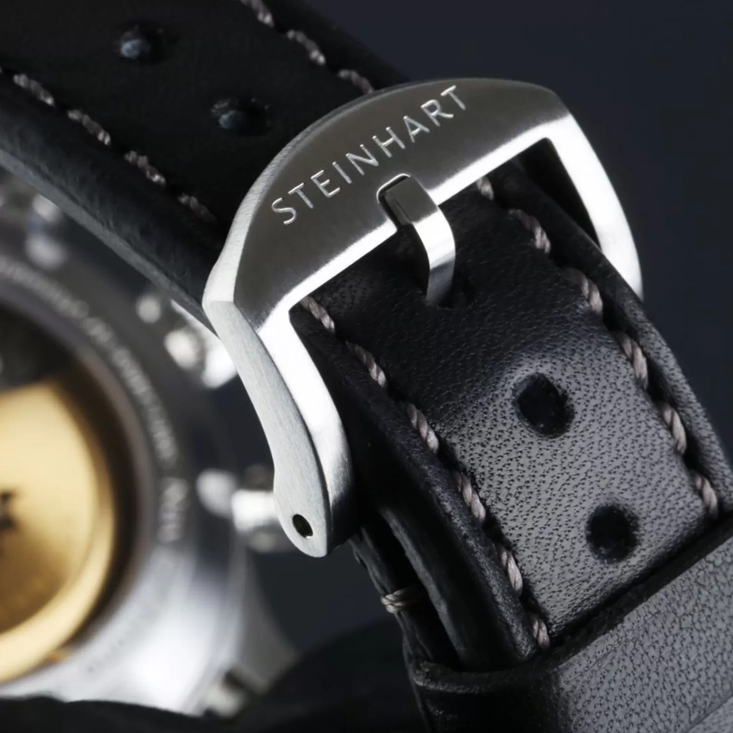 Nav.B-Chrono 42 Classic A-Type Sort*Steinhart Watches Best Sale