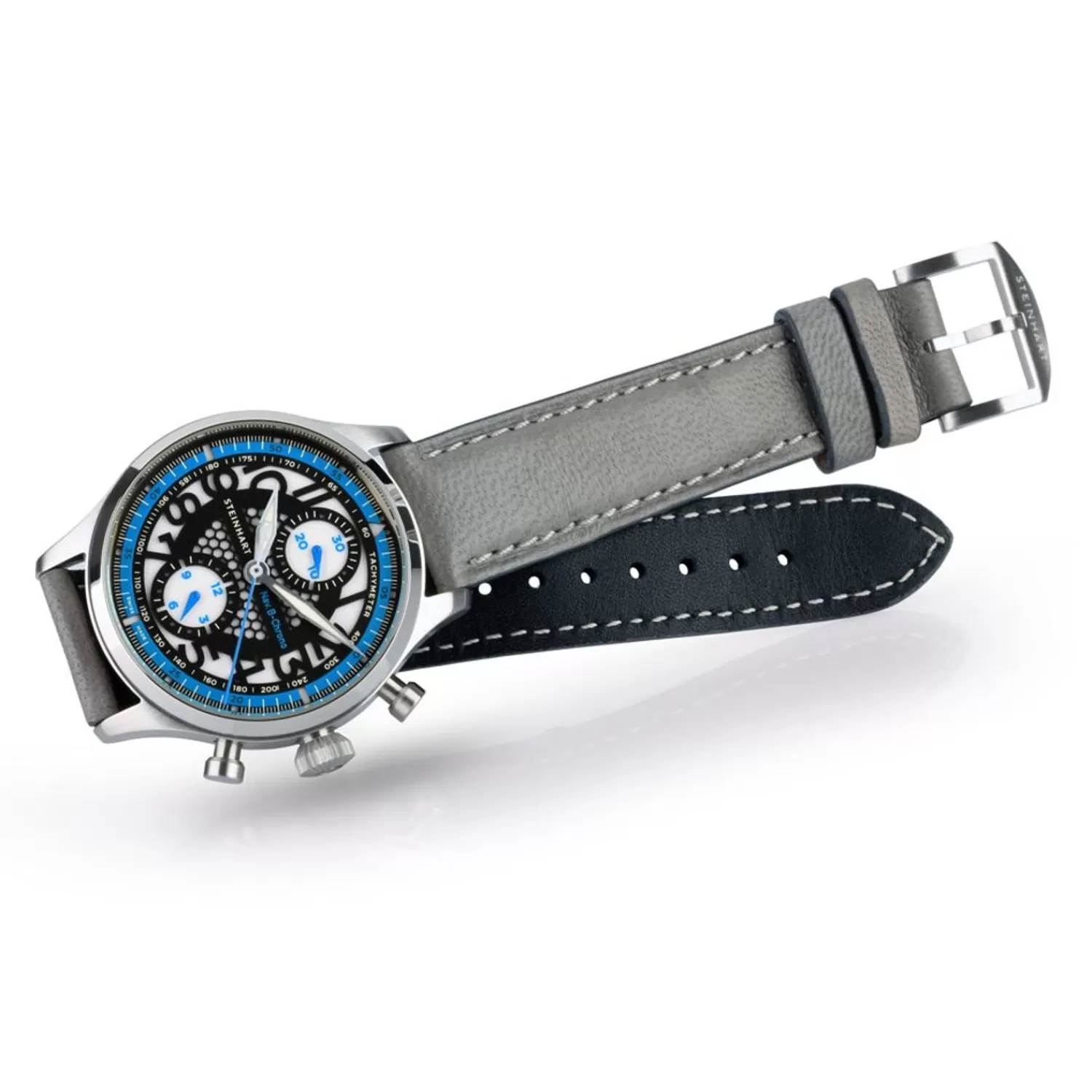 Nav.B-Chrono 42 Skeleton Blue*Steinhart Watches Store