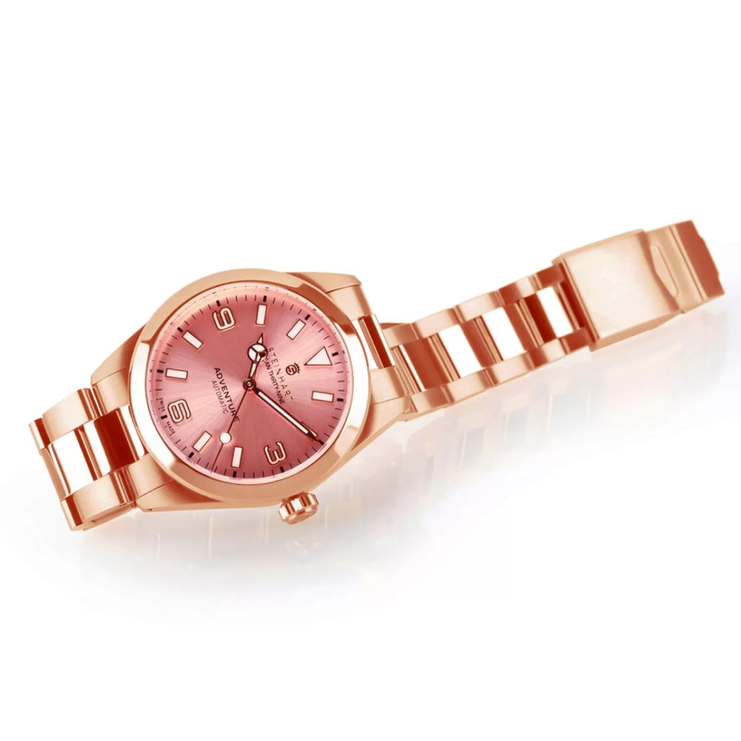 Ocean 39 Adventure Pink Guld*Steinhart Watches Sale