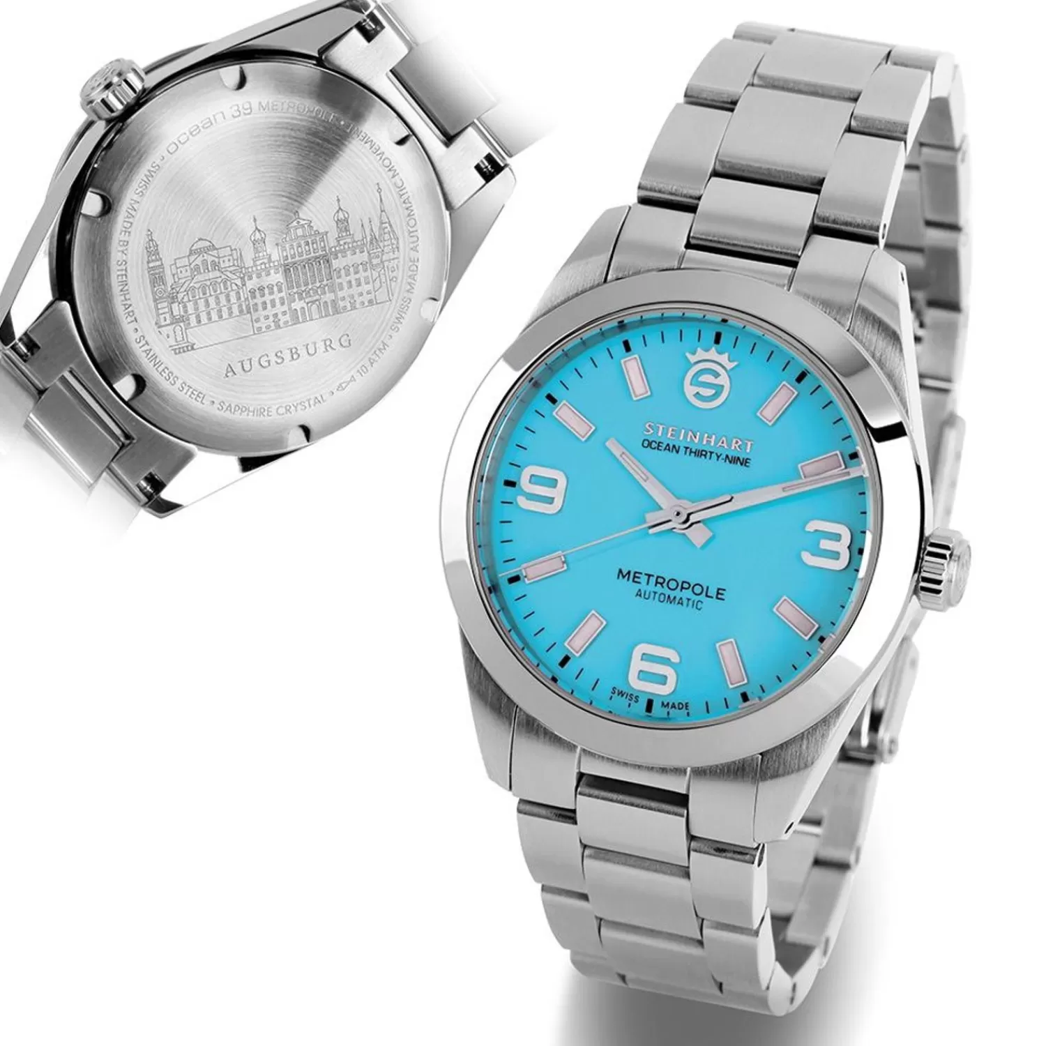 Ocean 39 Metropole Blue*Steinhart Watches Discount