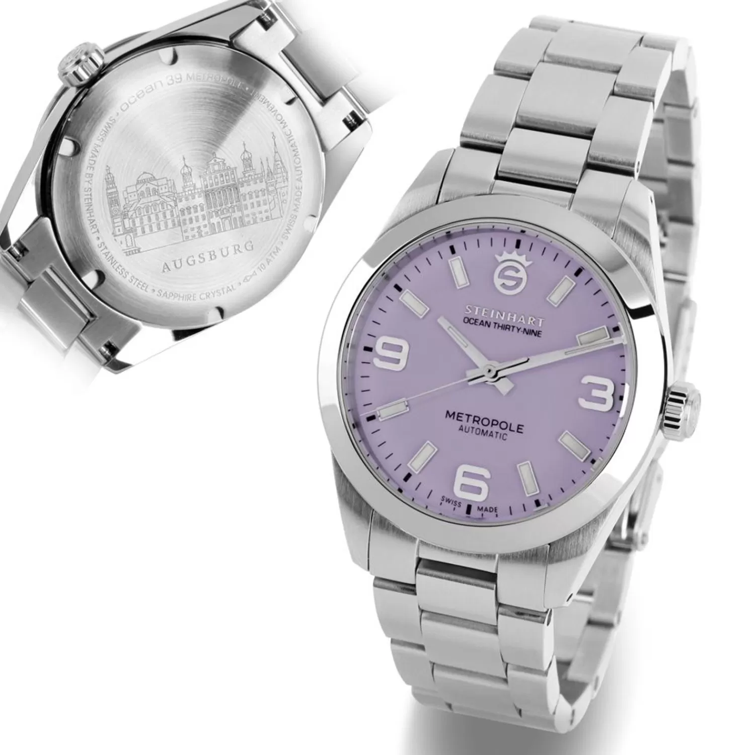 Ocean 39 Metropole Lilac*Steinhart Watches Hot