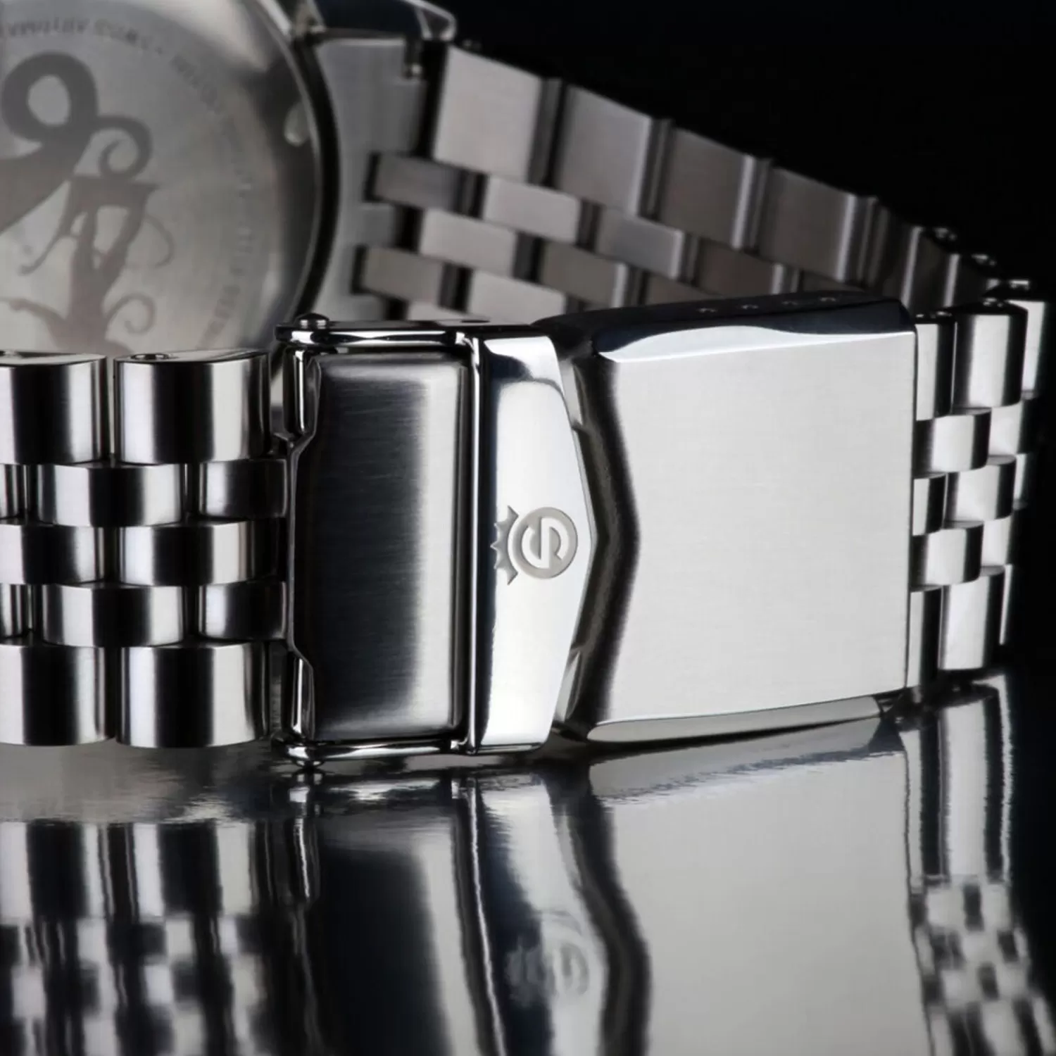 Ocean One Gmt Sort-Rod. 2 Keramisk Dykkerur*Steinhart Watches Clearance