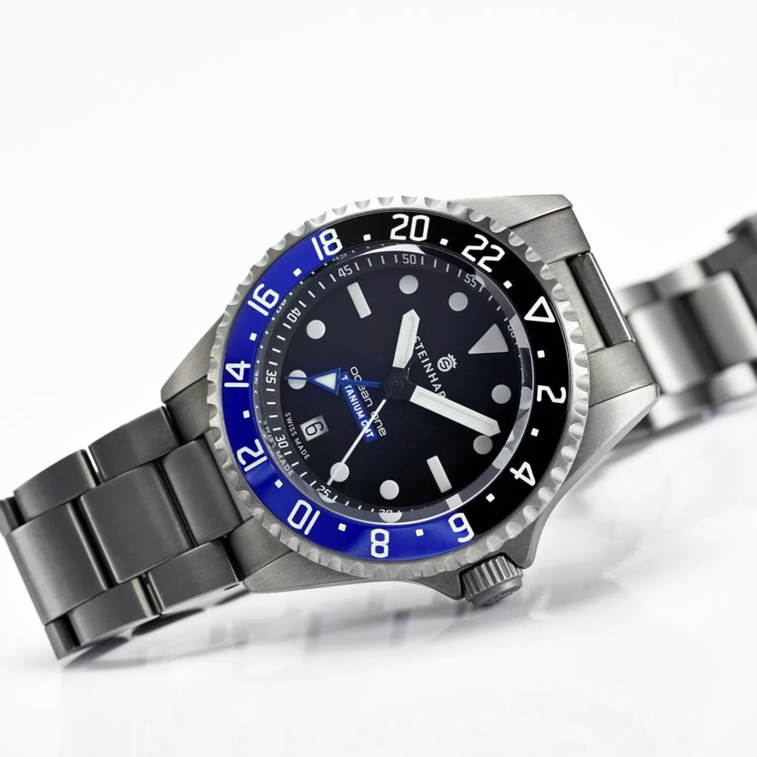 Ocean One Gmt Titan Premium Keramik*Steinhart Watches Outlet