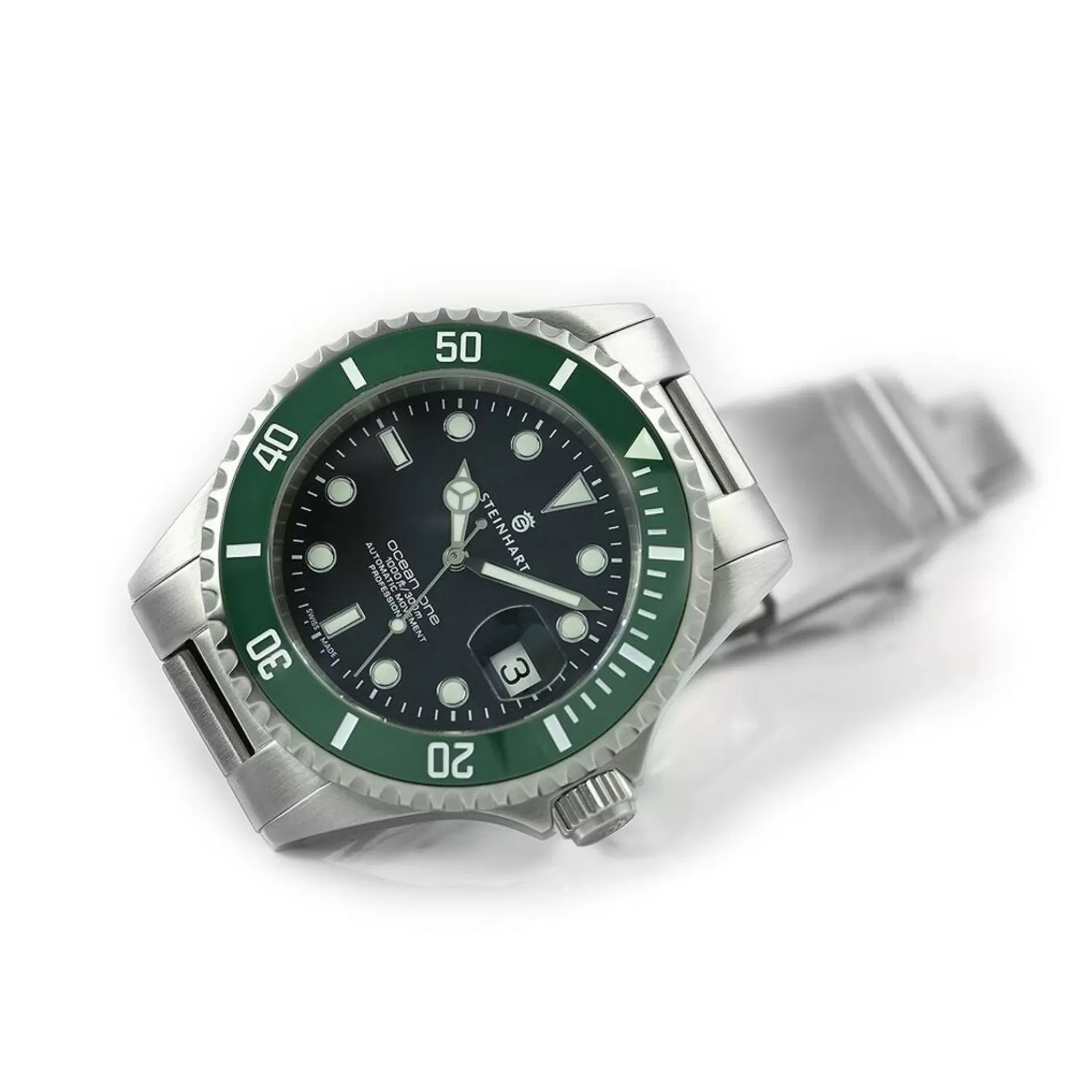 Ocean One Green Ceramic Diver Watch*Steinhart Watches Cheap