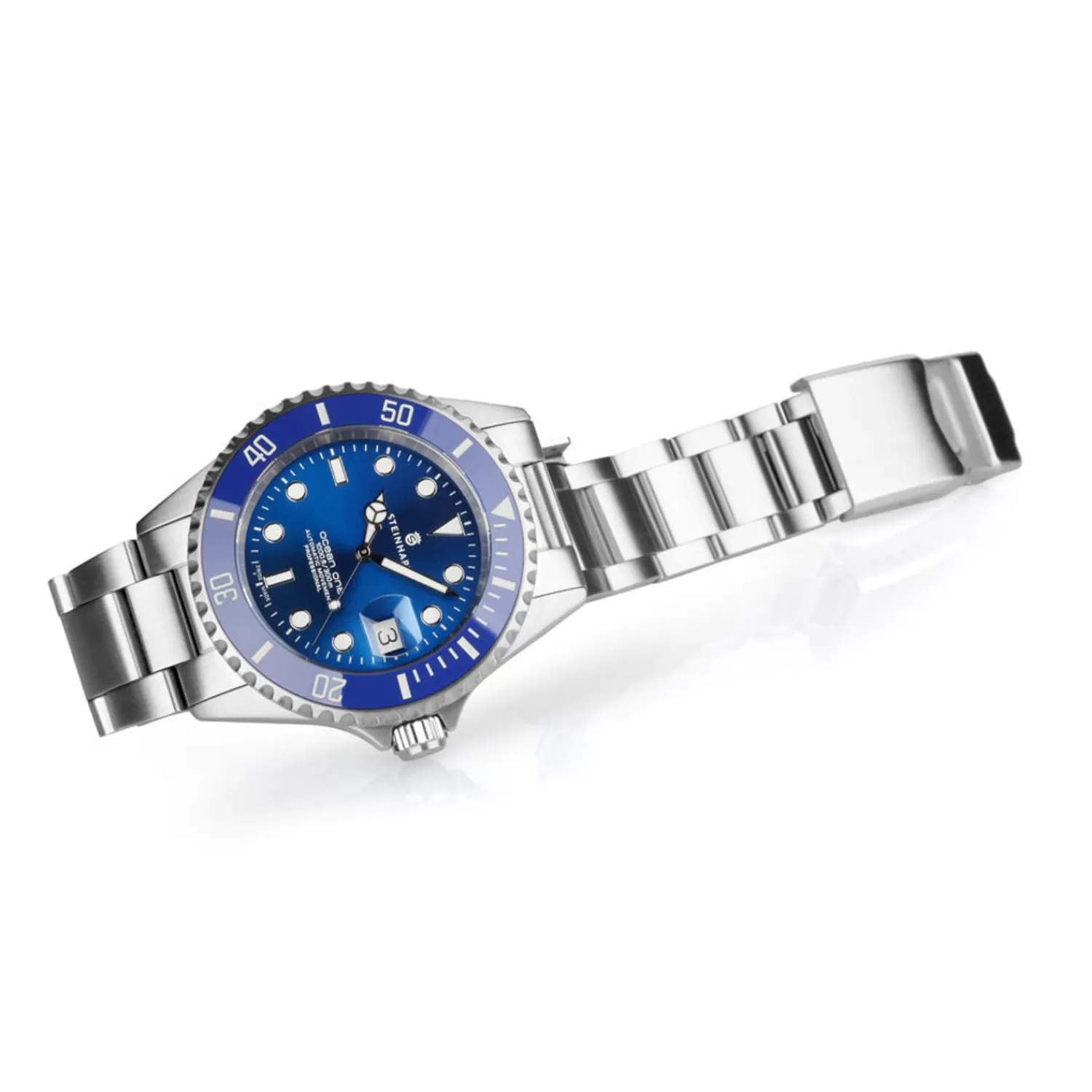 Ocean One Premium Blue Ceramic Diver Watch*Steinhart Watches Flash Sale