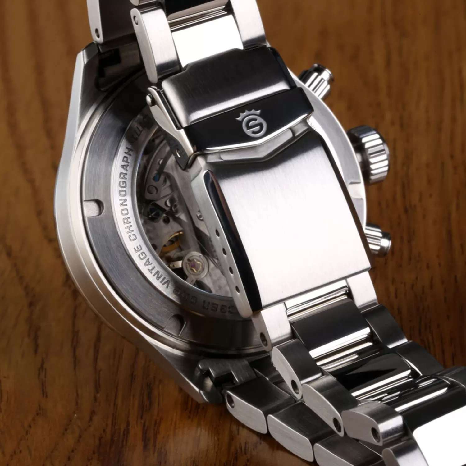 Ocean One Vintage Chronograph Ii Sort*Steinhart Watches Online