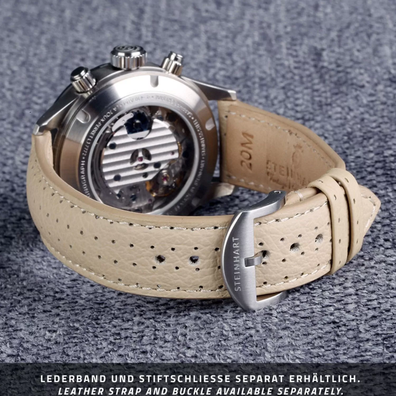 Ocean One Vintage Chronograph Ii Sort*Steinhart Watches Online