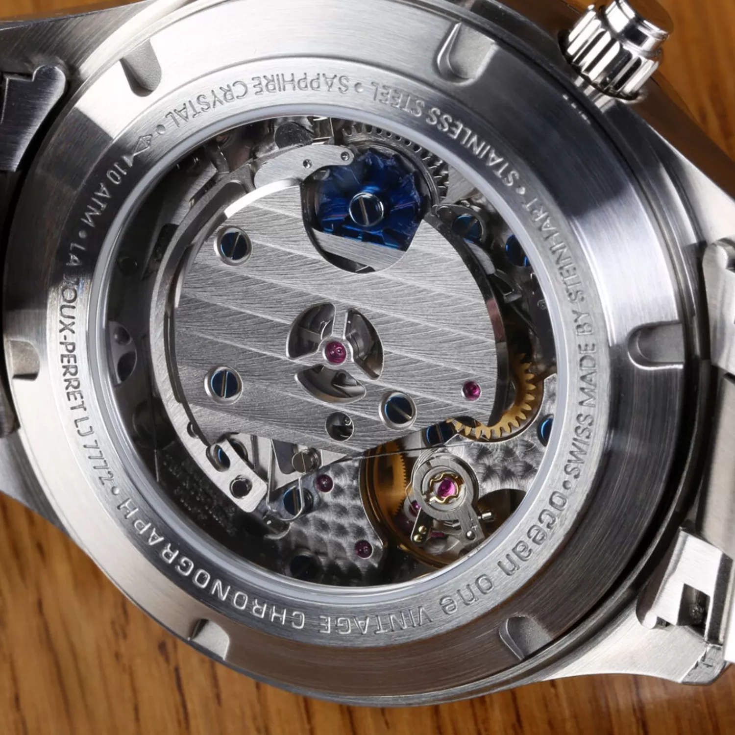 Ocean One Vintage Chronograph Ii Sort*Steinhart Watches Online