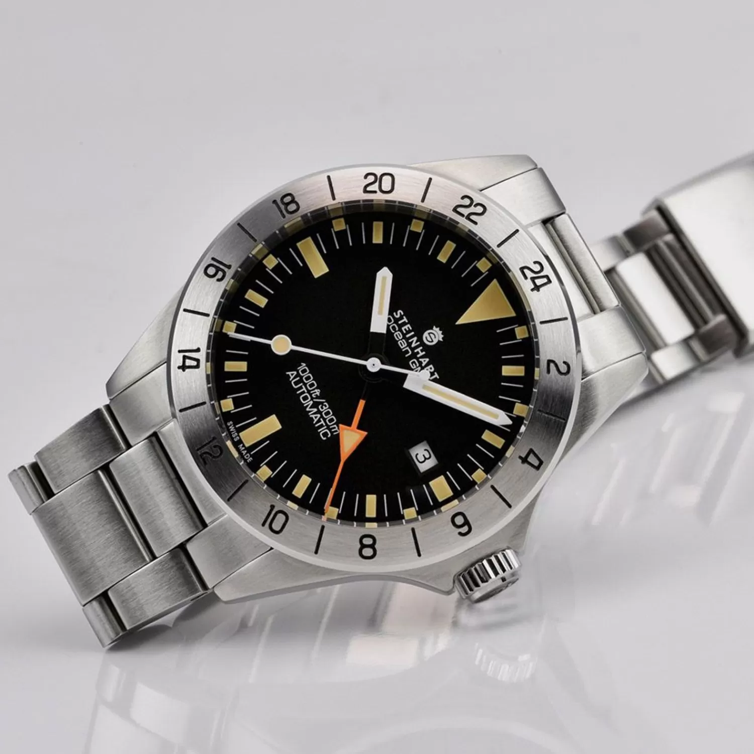 Ocean One Vintage Gmt Dykkerur*Steinhart Watches Hot