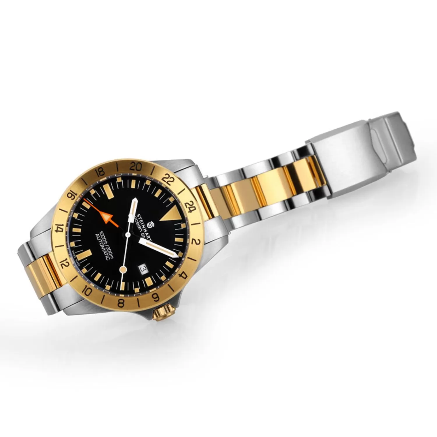 Ocean One Vintage Gmt Two-Tone*Steinhart Watches Clearance
