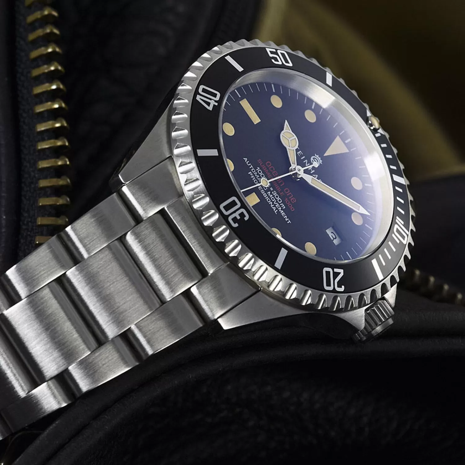 Ocean One Vintage Rodt Dykkerur*Steinhart Watches Store