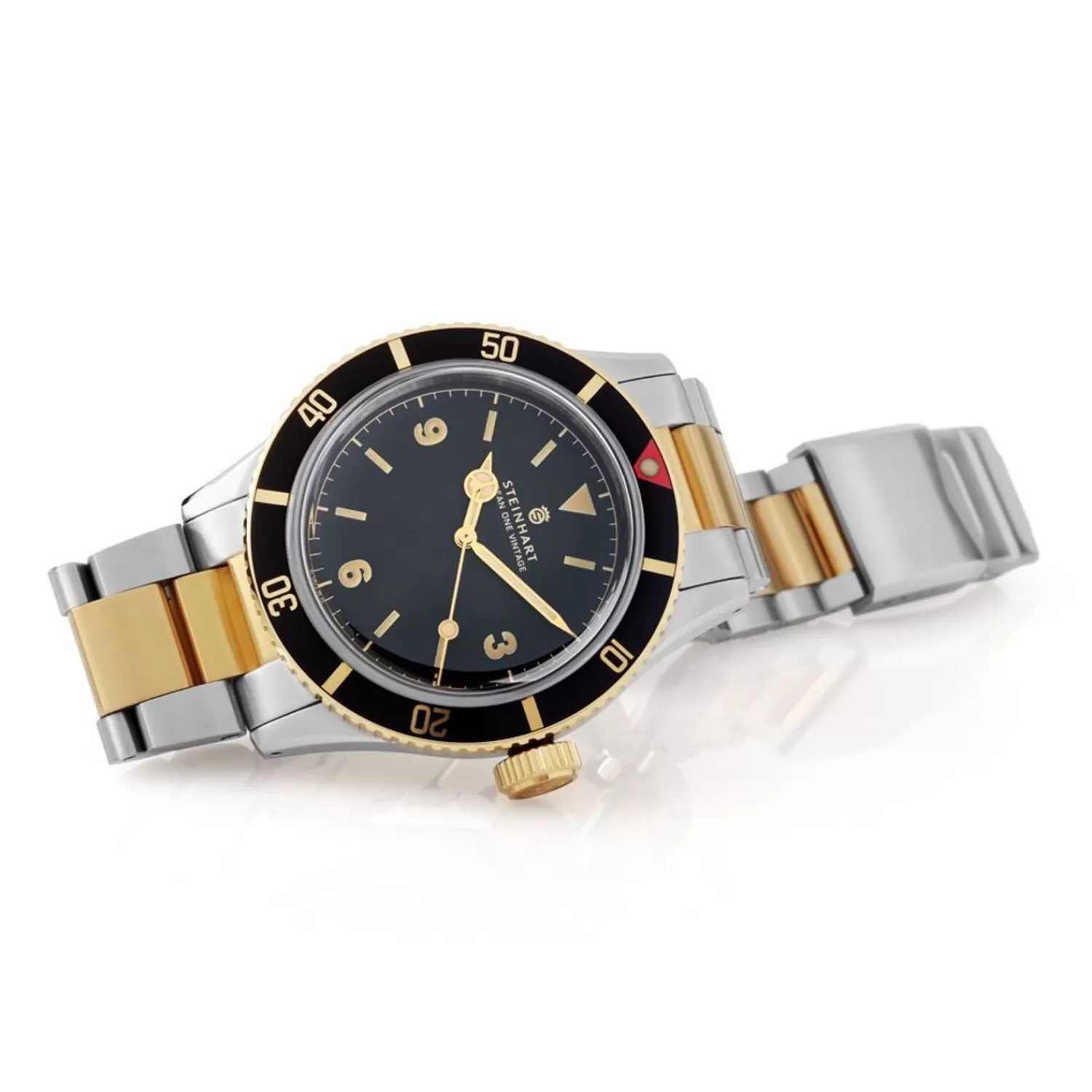 Ocean One Vintage Two-Tone Diver Watch*Steinhart Watches Hot
