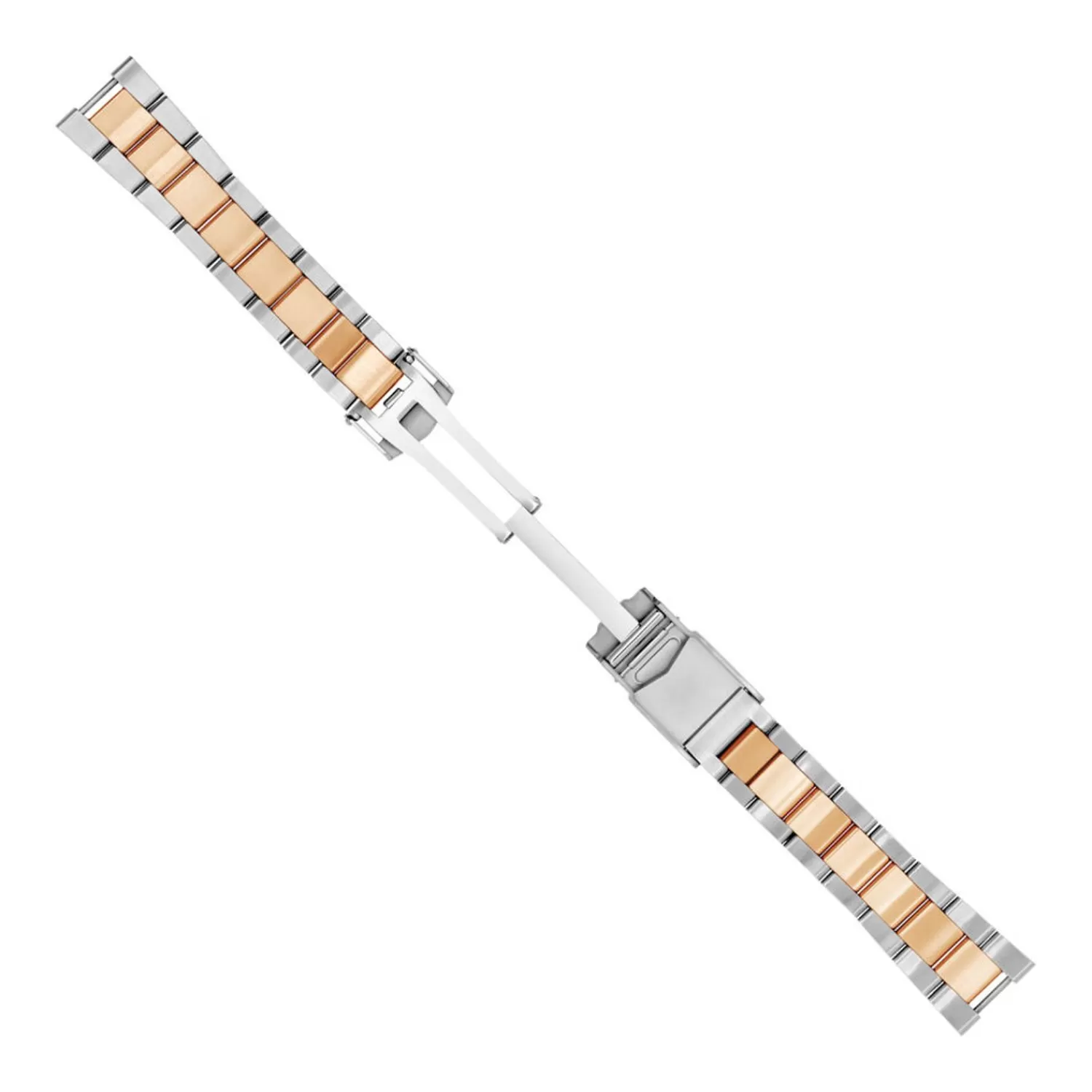 Rustfrit Stal Armbånd Tofarvet 22/18 For Ocean One Uden Endlinks*Steinhart Watches Clearance
