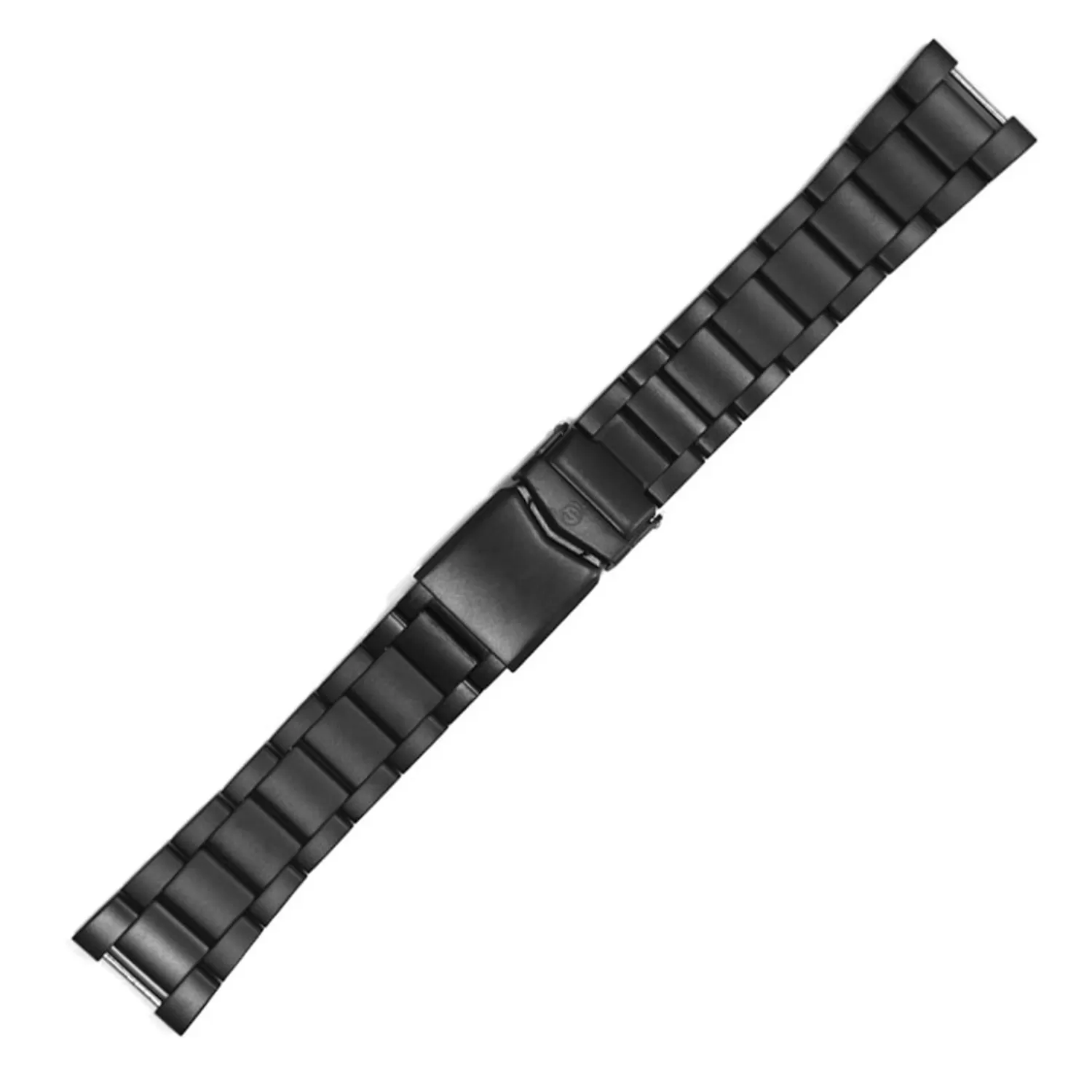 StalArmbånd Dlc-Matte 22/18 Til Ocean One Vintage Chronograph Sort Uden Endeled*Steinhart Watches Flash Sale